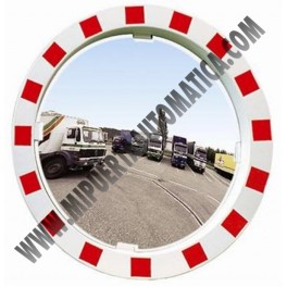 ESPEJO SEGURIDAD REDONDO CONVEXO 900 MM PARA TR&Aacute;FICO 