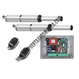 MOTOR MECVA AE 240BAC + MOTORLINE BRAZO HIDR&Aacute;ULICO DOS HOJAS .