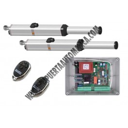 MOTOR MECVA AE 360BAC + MOTORLINE BRAZO HIDRAULICO DOS HOJAS 