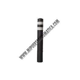 HITO O BOLARDO 90 X 790 MM DE GOMA CON REFLECTANTE